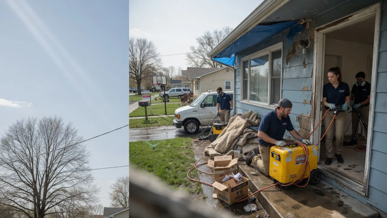 Basement Flood Cleanup in Brisbin, PA near me